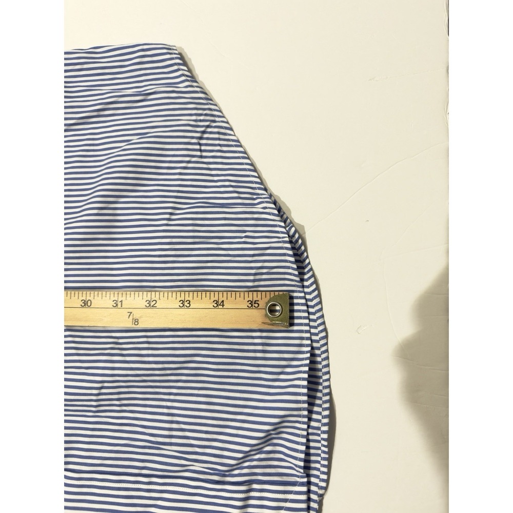 NWT Polo Ralph Lauren Men Classic Button Down Oxford Poplin Shirt Pinstripe 2XLT - Picture 9 of 12
